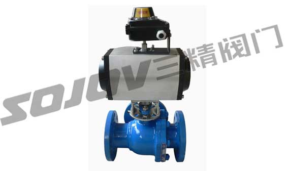 Q644F/645F气动三通球阀