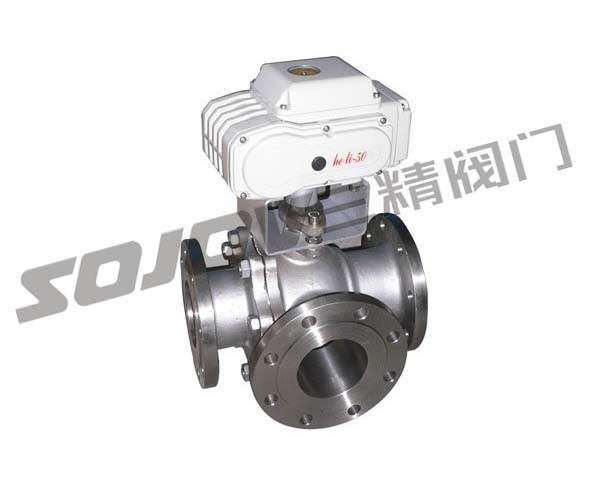 Q944F/Q945F电动三通球阀,电动阀门,三通阀门