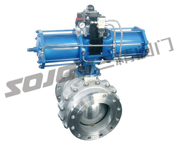 Q647F/H-16P不锈钢气动固定球阀